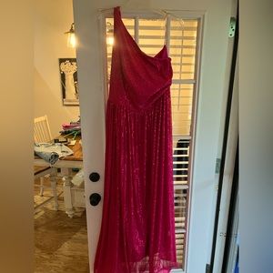 Hot Pink Formal Dress size 22